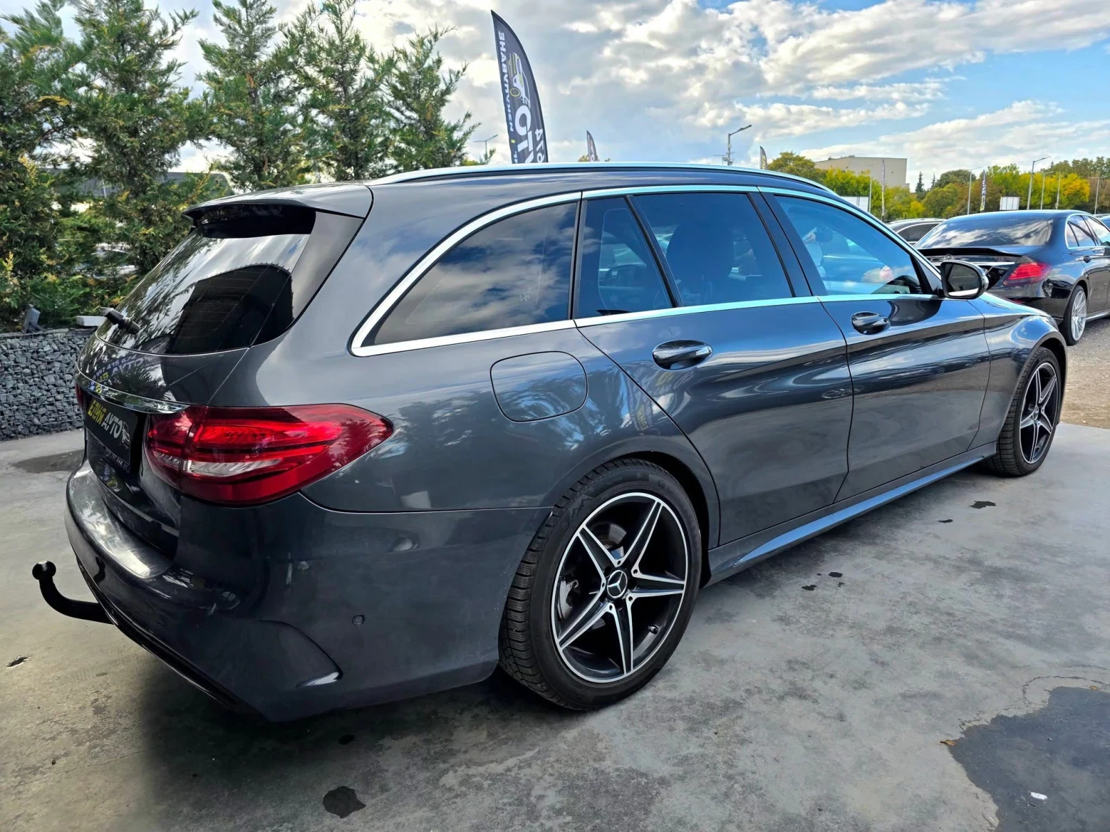 Mercedes-Benz C 220 D MEGA FULL AMG LINE  100% | Mobile.bg   10