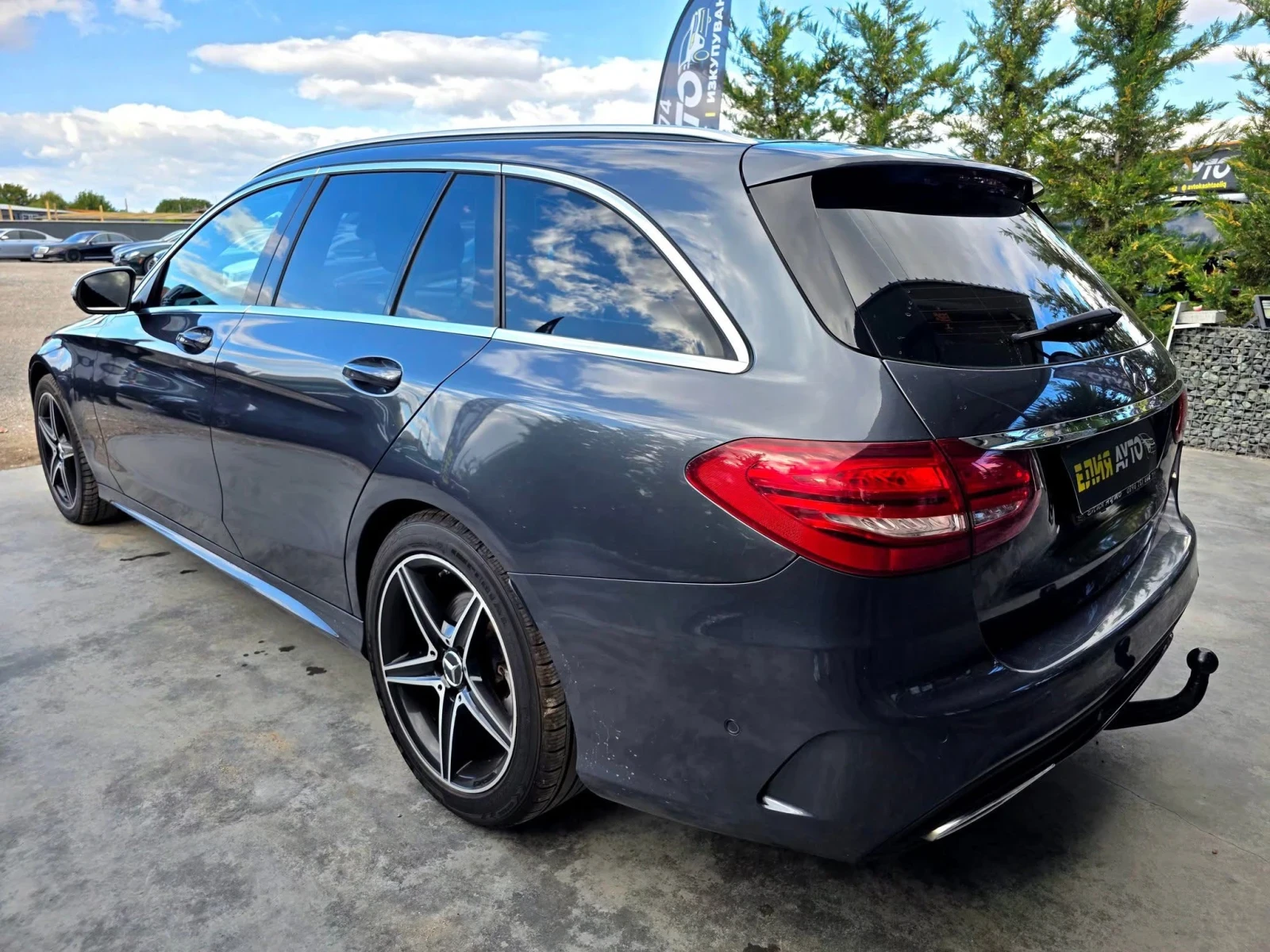 Mercedes-Benz C 220 D MEGA FULL AMG LINE  100% | Mobile.bg   6