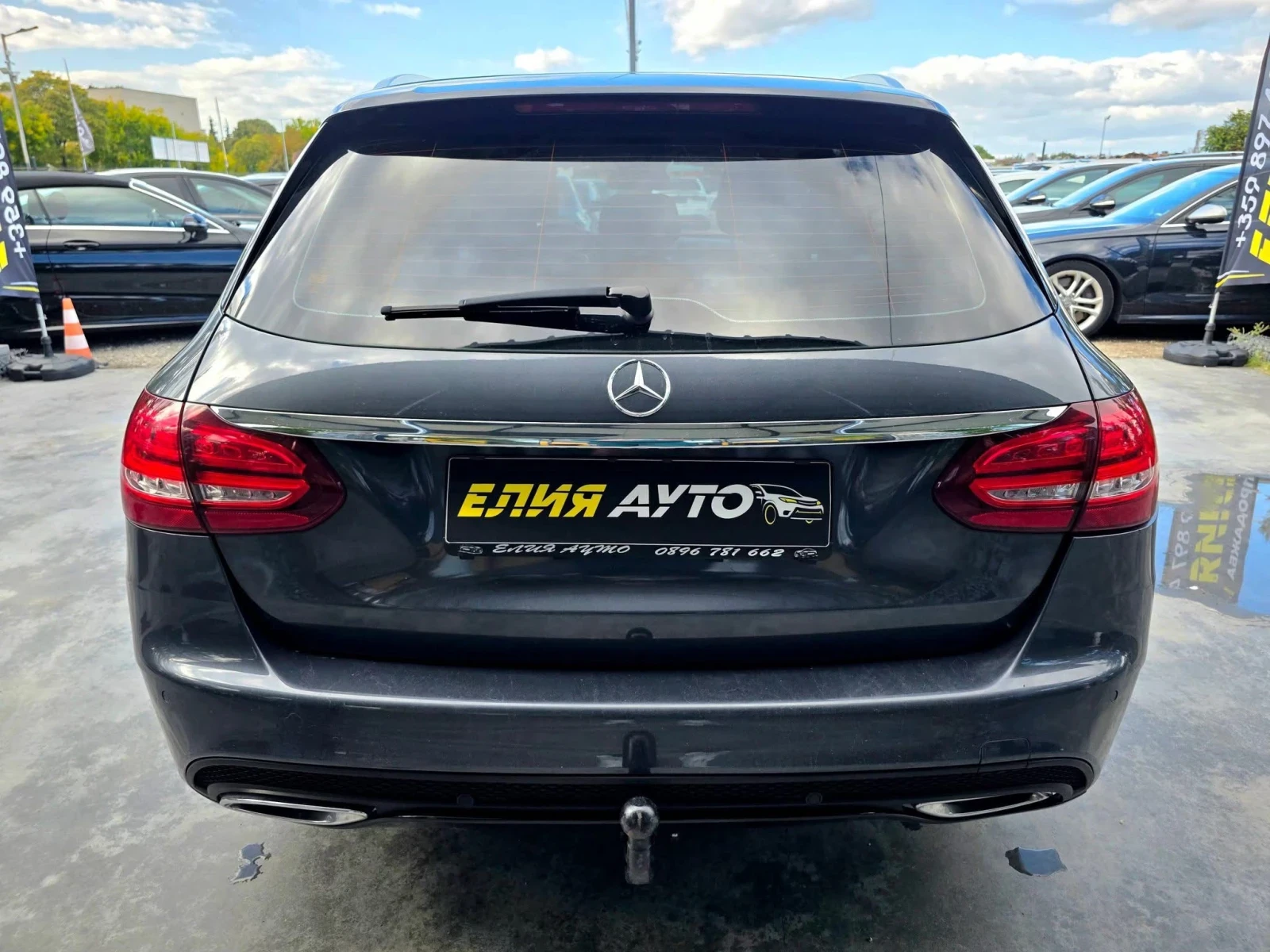 Mercedes-Benz C 220 D MEGA FULL AMG LINE  100% | Mobile.bg   8