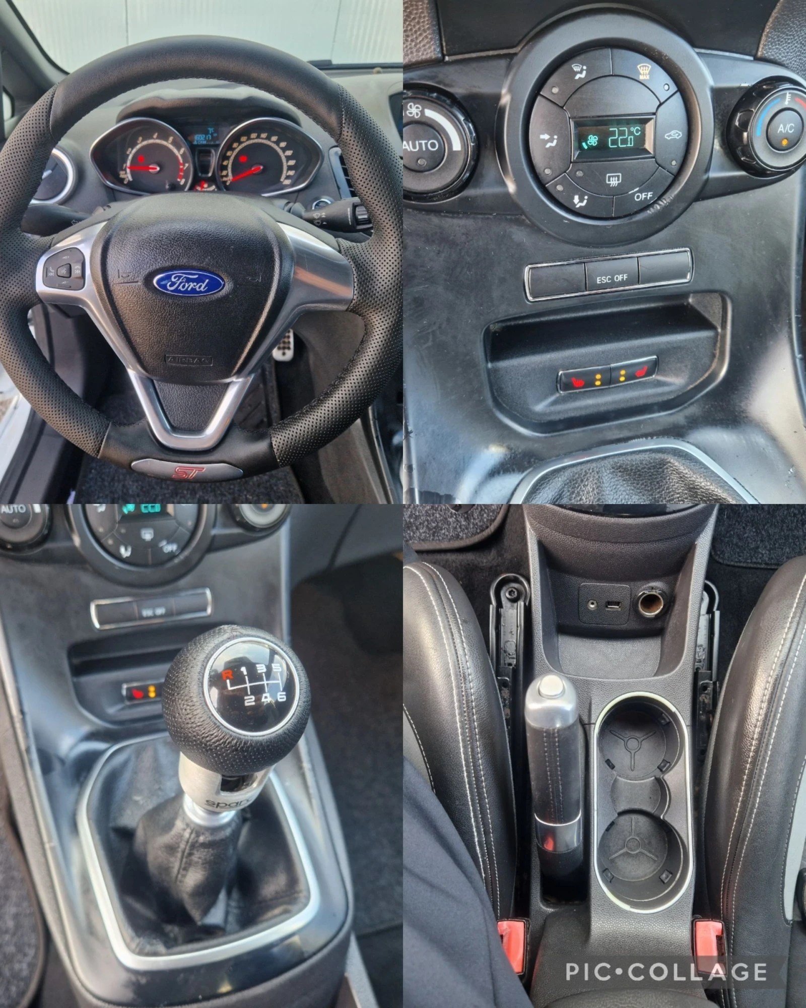 Ford Fiesta 1.6Turbo ST 183kc, снимка 13 - Автомобили и джипове - 53790922