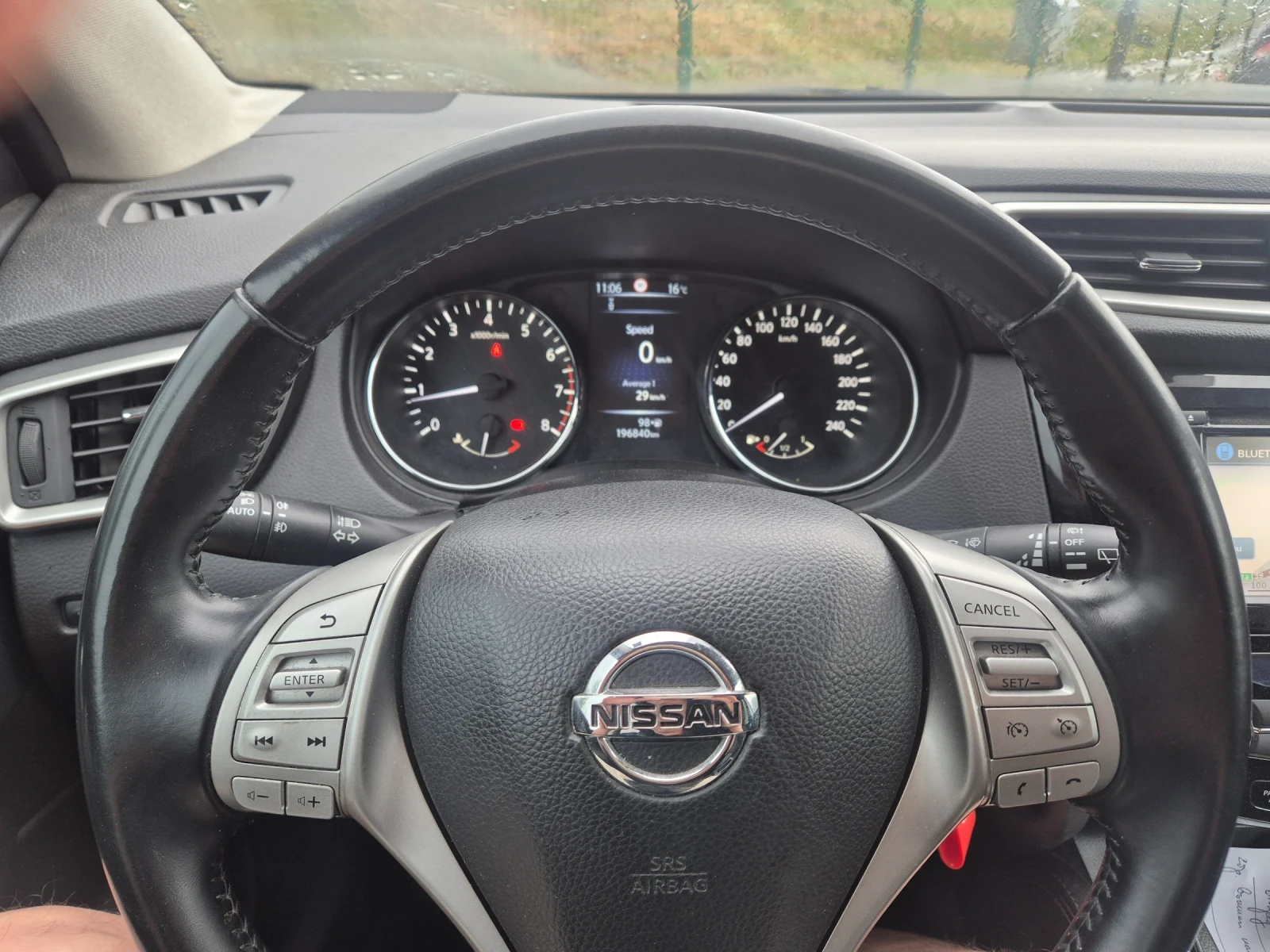 Nissan Qashqai 1.2 - Сменени вериги , 116 к.с  ТОП, снимка 7 - Автомобили и джипове - 54715087