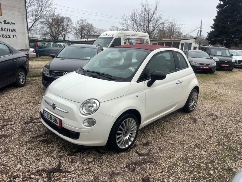 Fiat 500 Кабриолет, снимка 1 - Автомобили и джипове - 48308720