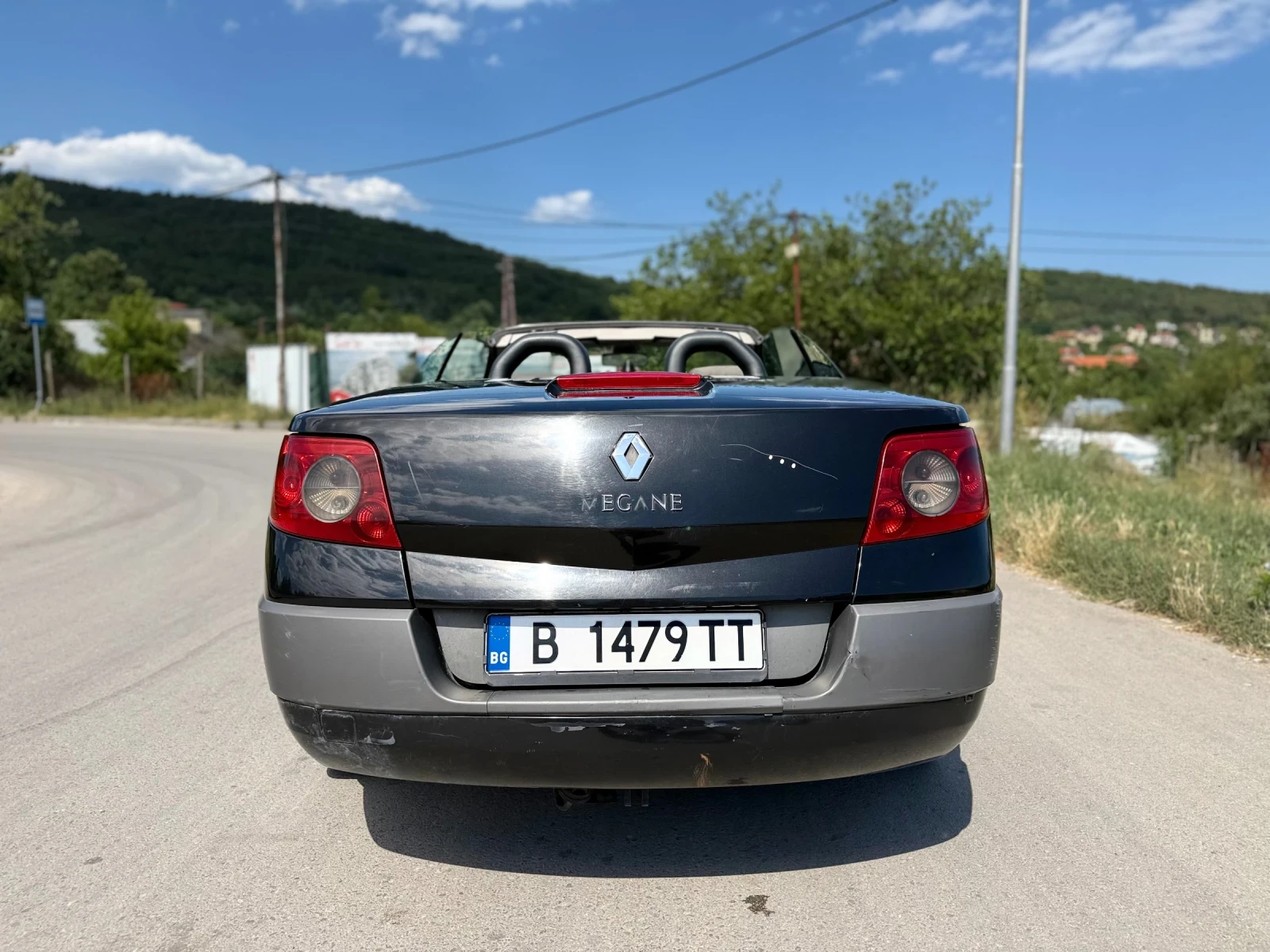 Renault Megane Кабрио 1.9 120к.с. 6 Скорости Климатроник Редовна, снимка 4 - Автомобили и джипове - 55265792