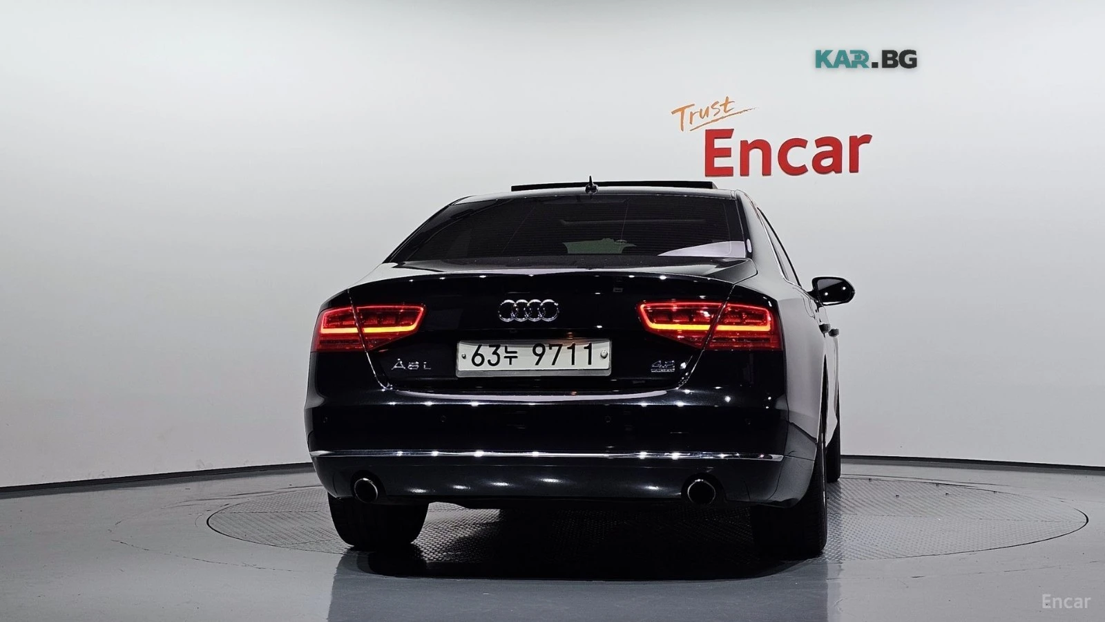 Audi A8 4.2 FSI* LWBD4* QUATRRO* PANO* ПОДГРЕВ* ОБДУХВ* НА, снимка 4 - Автомобили и джипове - 55892295