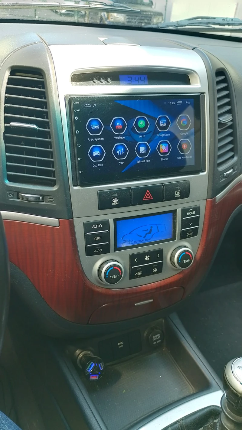 Hyundai Santa fe CRDI, снимка 8 - Автомобили и джипове - 51564373