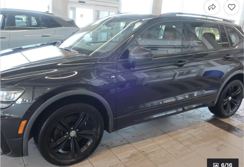 VW Tiguan R* LINE* 4MOTION* ДИГИТАЛНО* ТАБЛО* 360КАМЕРА* ДИС, снимка 3 - Автомобили и джипове - 52975466