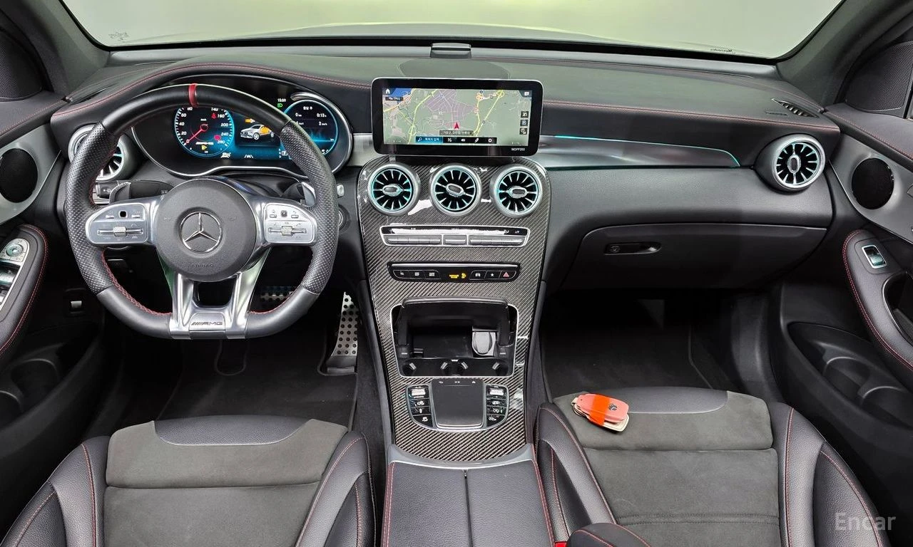 Mercedes-Benz GLC 43 AMG 4MATIC* ПОДГРЕВ* НАВИГАЦИЯ* 360 КАМЕРА, снимка 3 - Автомобили и джипове - 54957859