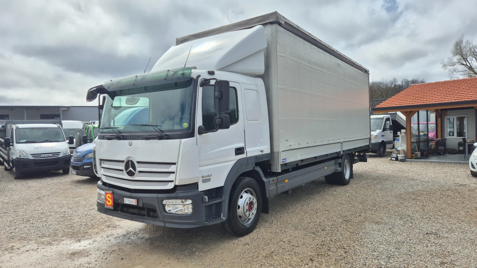 Mercedes-Benz Atego 1530* ЩОРИ* БОРД* ШВЕЙЦАРИЯ* 