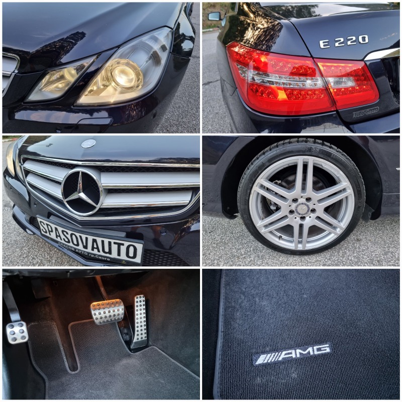 Mercedes-Benz E 220 AMG Optic/Face Unikat, снимка 16 - Автомобили и джипове - 41908356