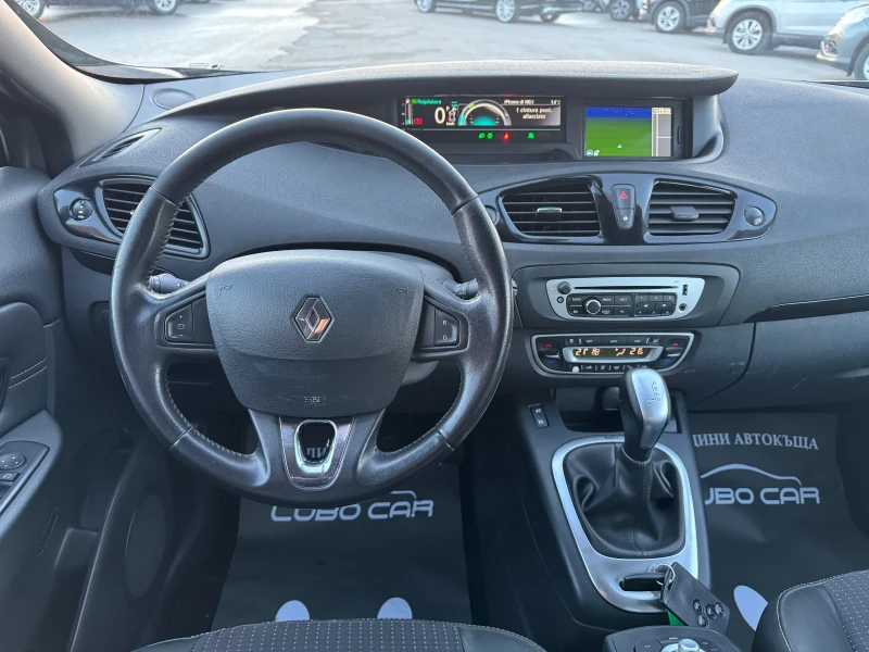 Renault Scenic 1.5DCI-АВТОМАТИК-NAVI-7 МЕСТА, снимка 12 - Автомобили и джипове - 48658989