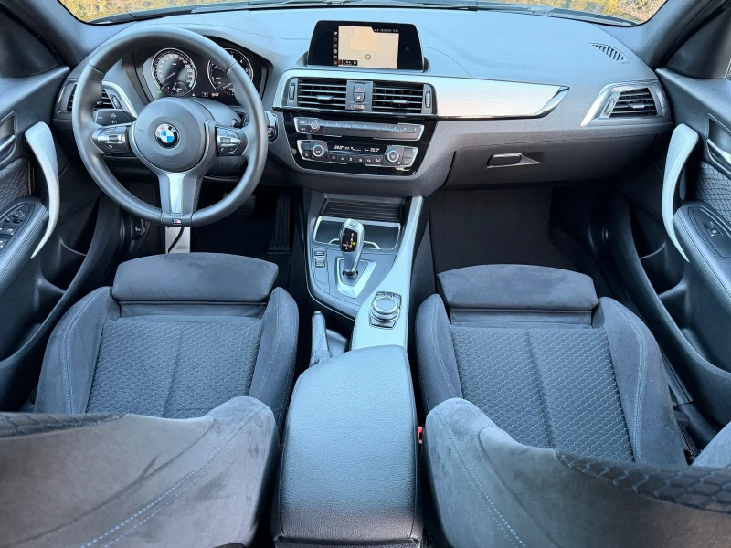 BMW 120 Facelift-ПЪЛЕН-М-ПАКЕТ-АЛКАНТАРА-НАВИ-LED-ОТЛИЧНА, снимка 13 - Автомобили и джипове - 53143047