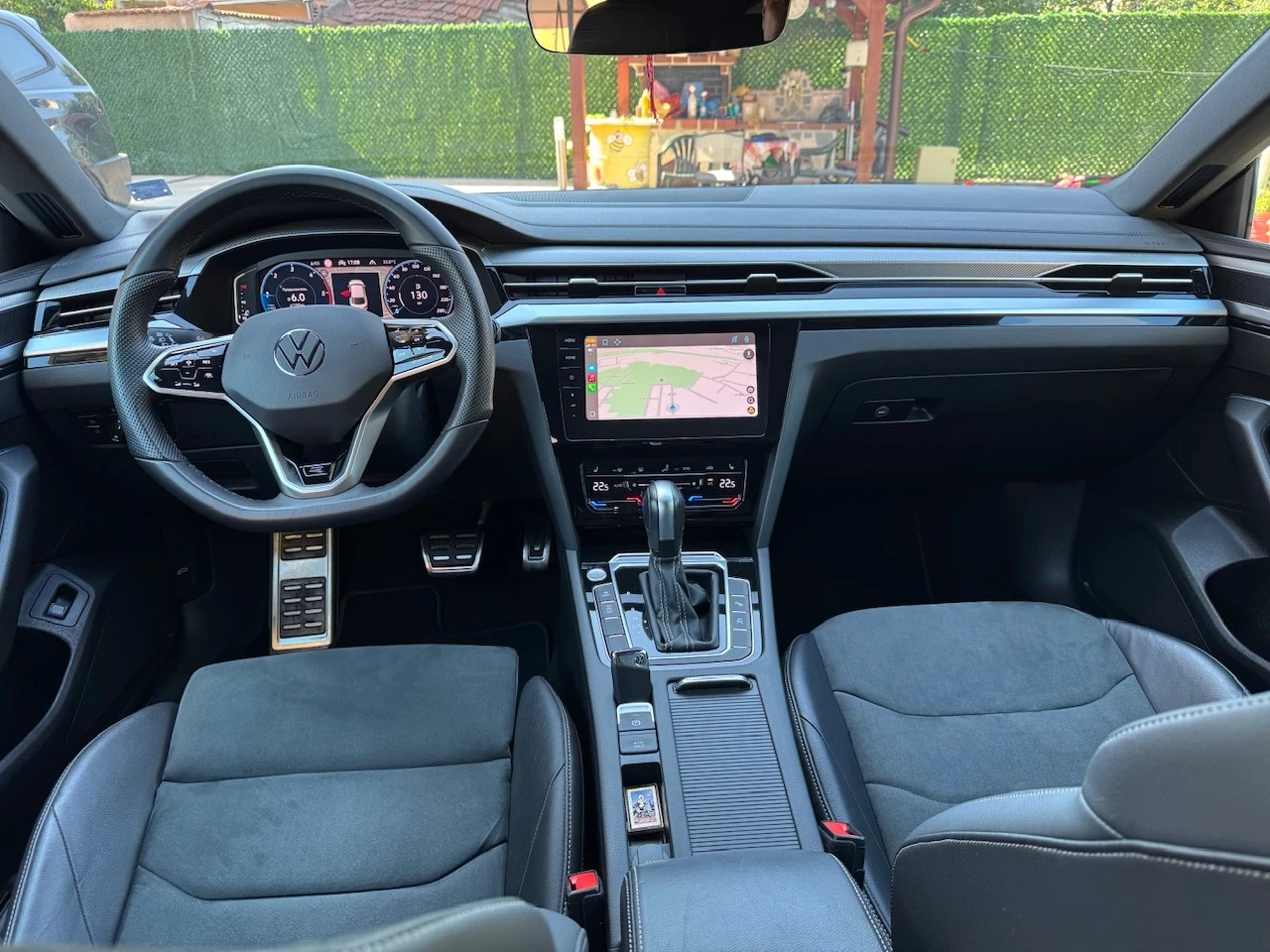 VW Arteon 2.0TDI 150к.с./80000км./ПЪЛНА ИСТОР.VW/R-Line, снимка 9 - Автомобили и джипове - 55510743