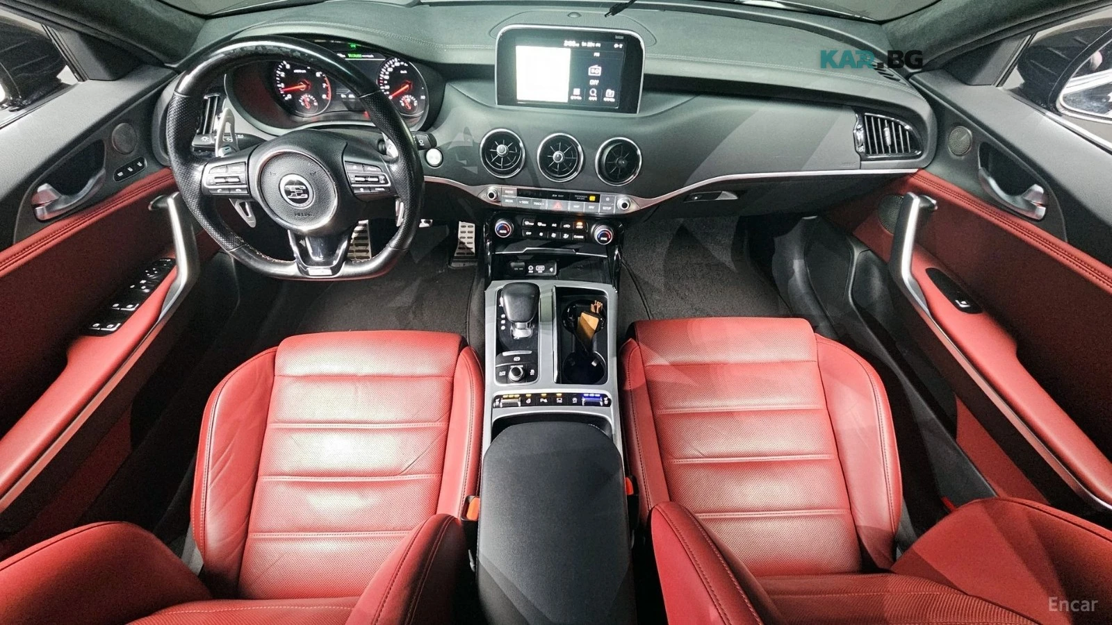 Kia Stinger AWD* GT* 3.3* DISTRONIC* 360* ОБДУХВАНЕ* ХЕДЪП* , снимка 5 - Автомобили и джипове - 55692701
