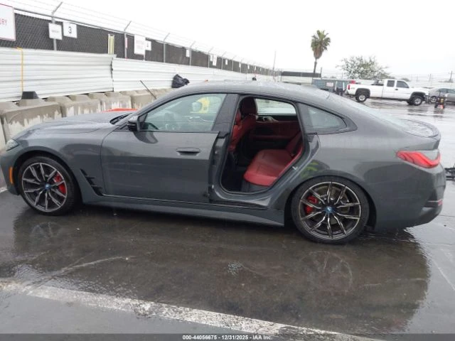 BMW i4 Червен салон* Подреви* Адапт. окачване* Амбиент, снимка 15 - Автомобили и джипове - 53443748