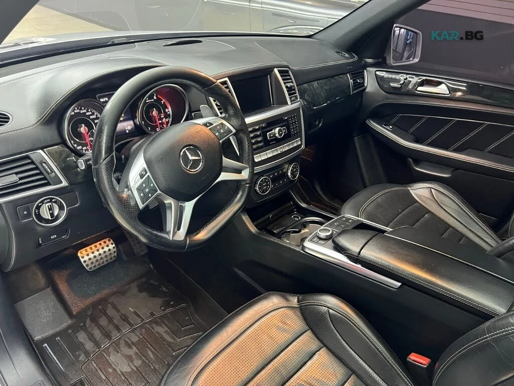 Mercedes-Benz ML 63 AMG 4Matic АвтоКредит* (ЦЕНА ДО БГ), снимка 9 - Автомобили и джипове - 54599346