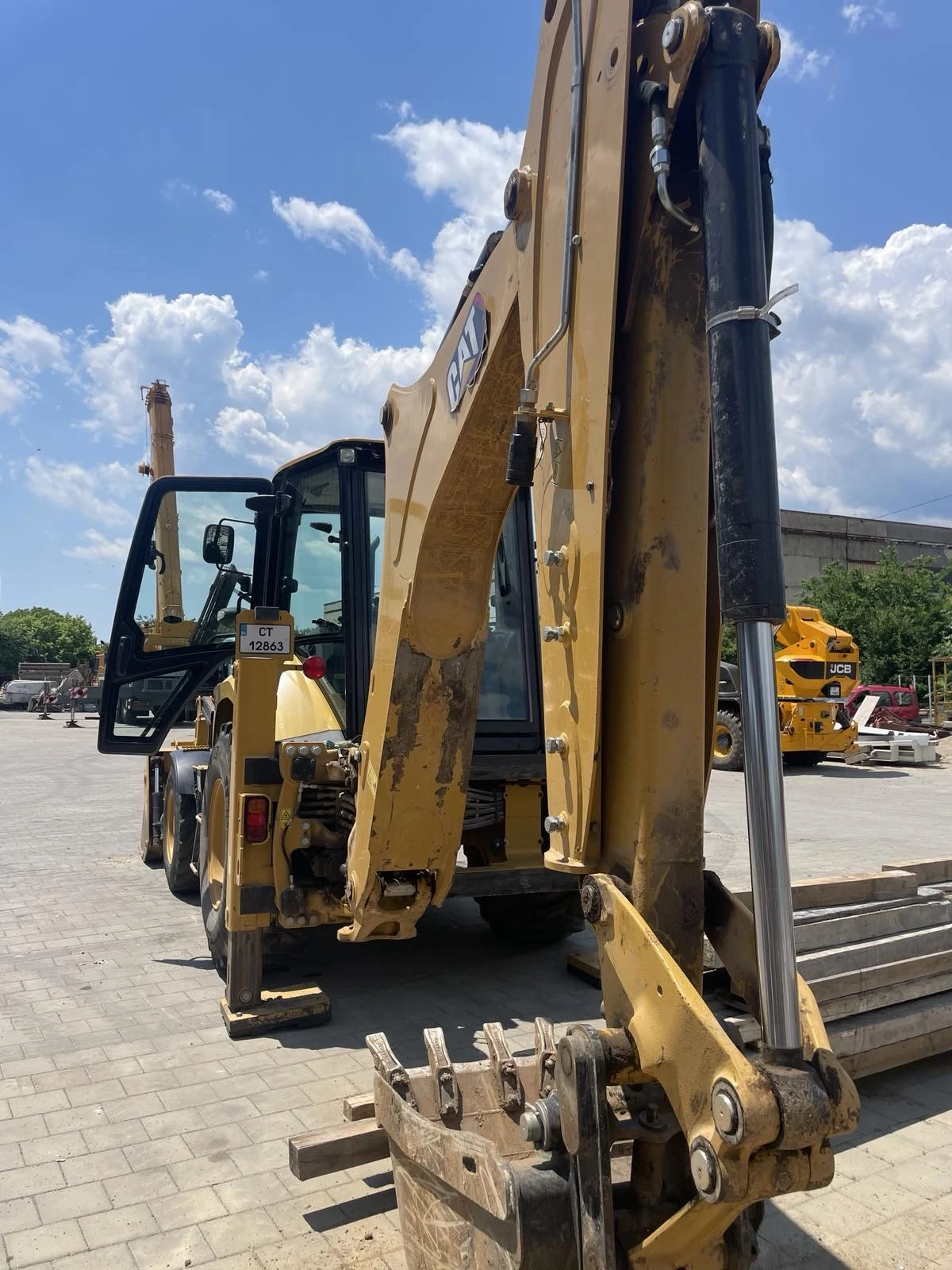 Багер Caterpillar 428 - изображение 5