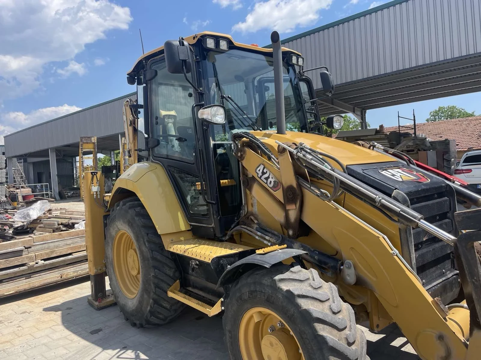 Багер Caterpillar 428 - изображение 6