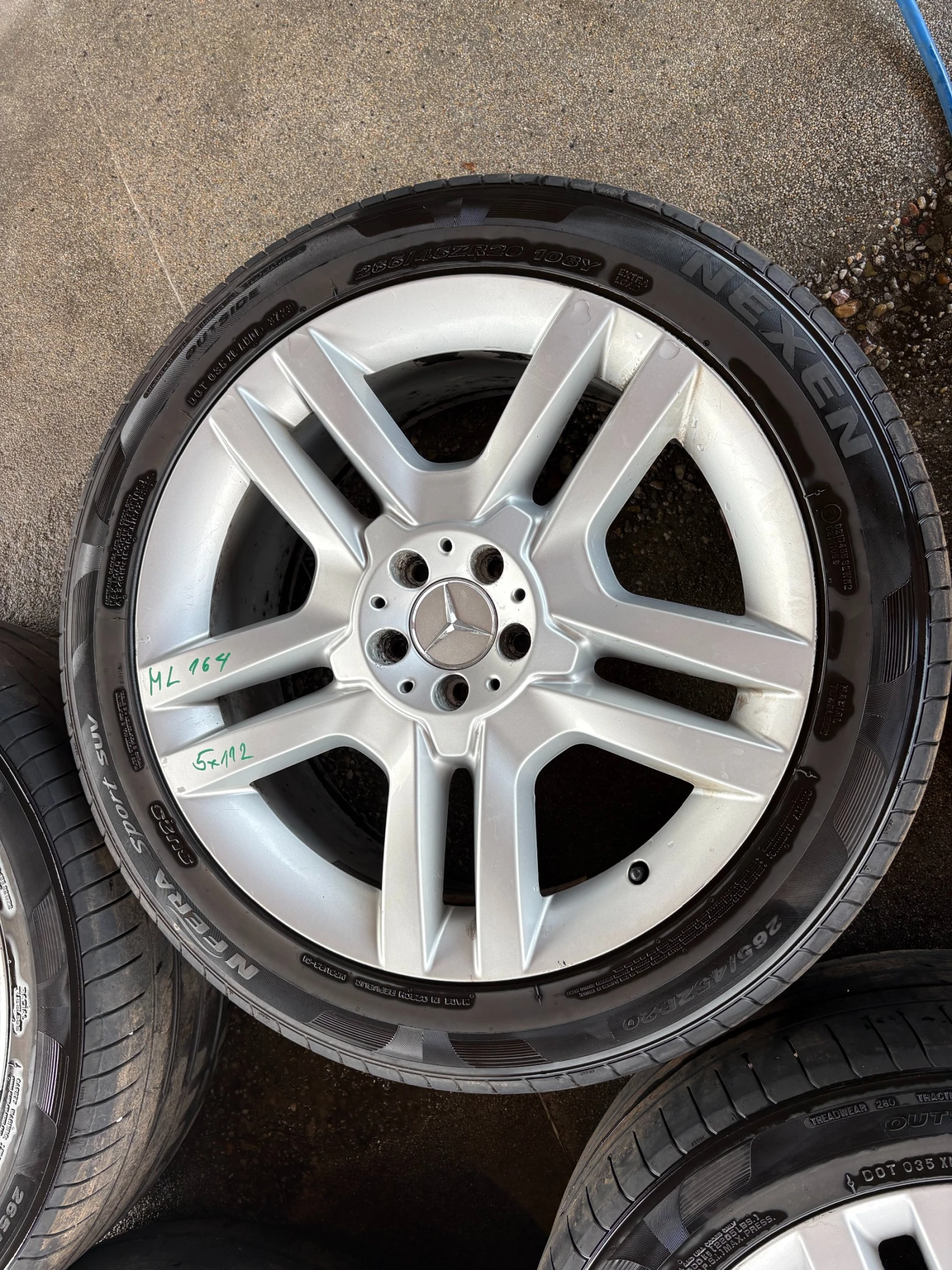 Джанти за Mercedes-Benz ML, снимка 3 - Гуми и джанти - 55145076