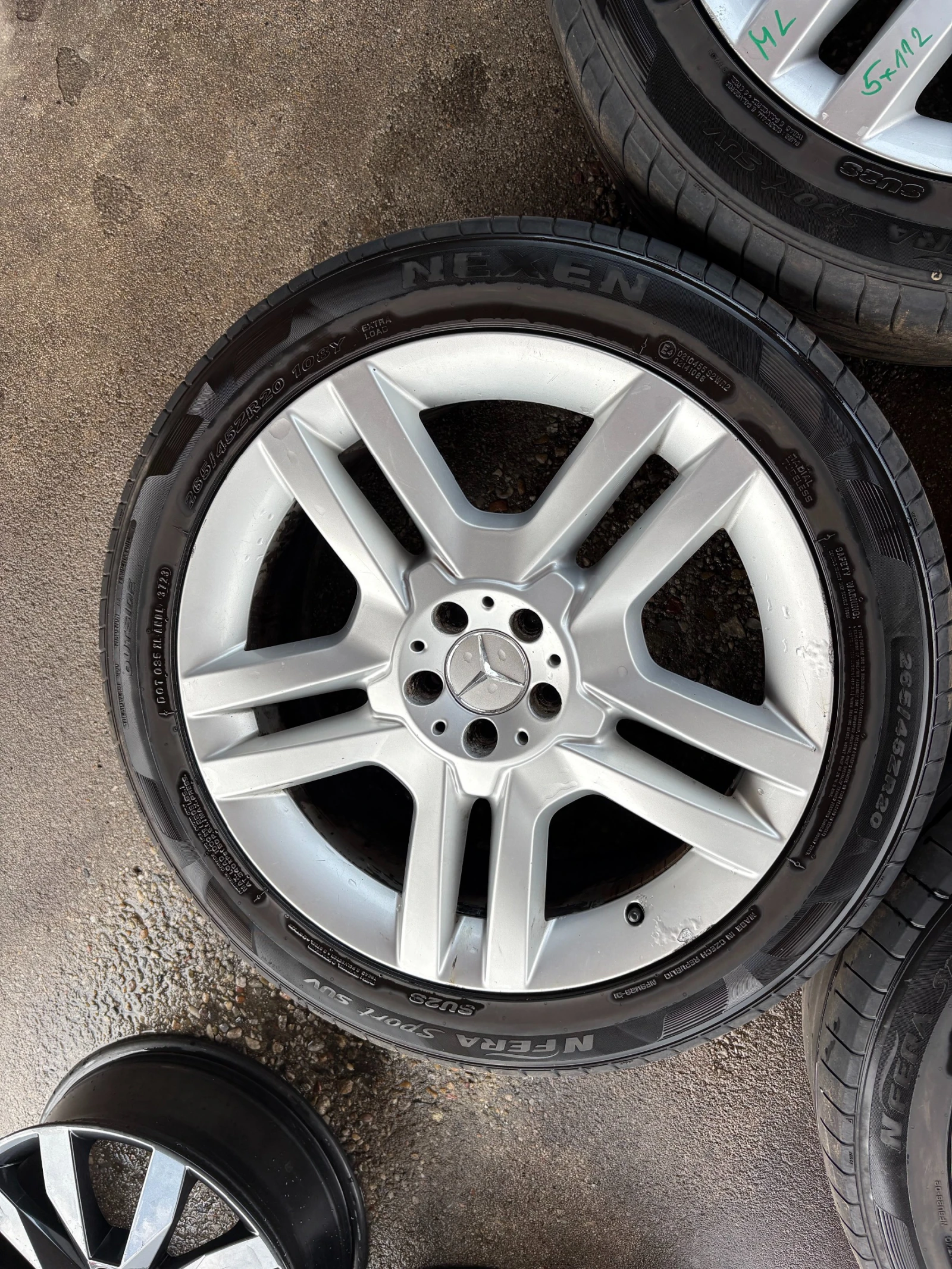 Джанти за Mercedes-Benz ML, снимка 5 - Гуми и джанти - 55145076