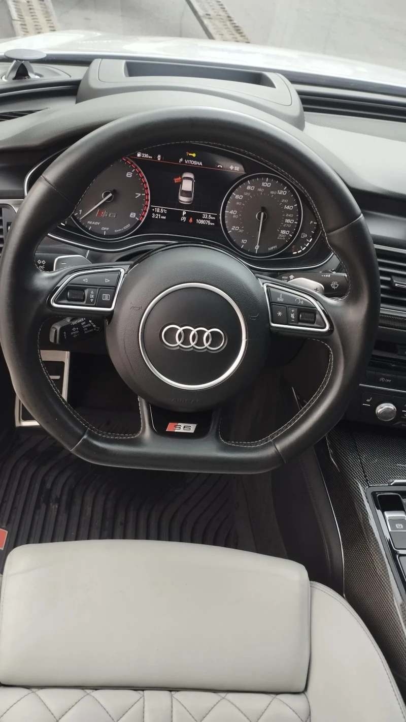 Audi S6 4.0TFSI Head Up B&O 360 Carbon, снимка 8 - Автомобили и джипове - 52427235