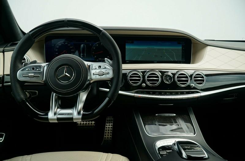 Mercedes-Benz S 63 AMG LONG*4Matic+*Exclusive*Pano*Multibeam*ГАРАНЦИ, снимка 10 - Автомобили и джипове - 46275101