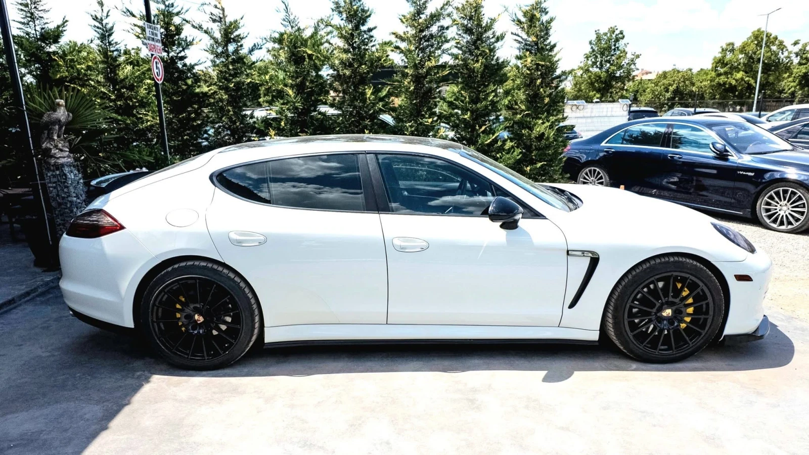 Porsche Panamera 3.6I БЯЛА ПЕРЛА АЛКАНТАРА ЛИЛАВ КАРБОН ЛИЗИНГ 100% - изображение 10