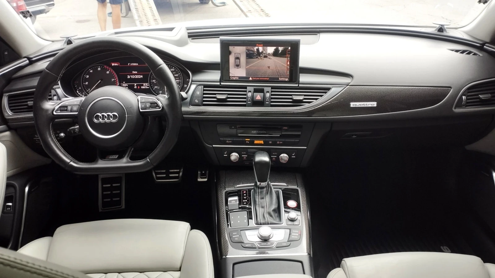 Audi S6 4.0TFSI Head Up B&O 360 Carbon - изображение 9