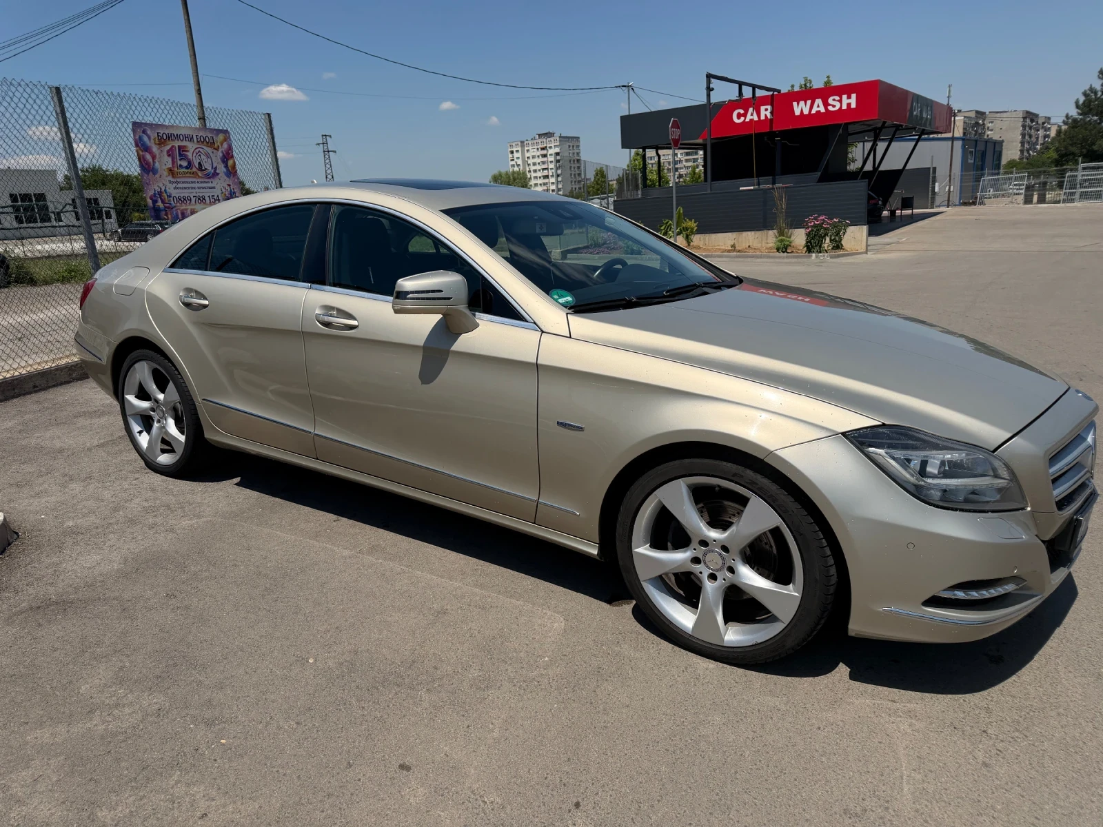 Mercedes-Benz CLS 350 Облсужена - 8 джанти, снимка 3 - Автомобили и джипове - 53599845