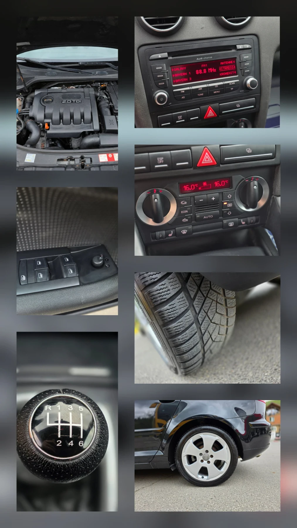 Audi A3 2.0TDI 140hp BMM Sportback , снимка 15 - Автомобили и джипове - 54457445