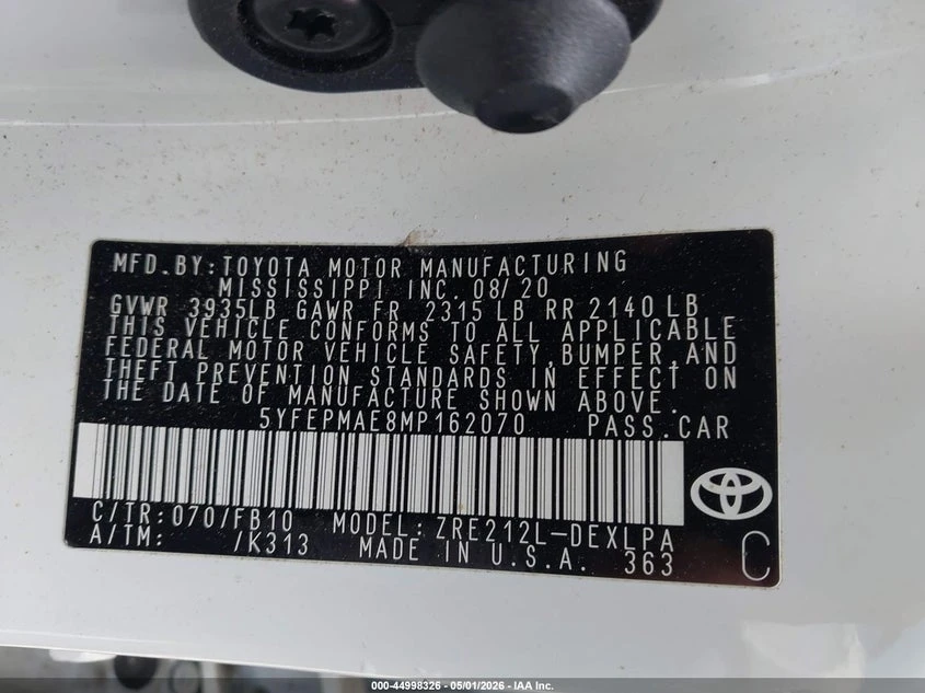 Toyota Corolla 1.8l Le, снимка 9 - Автомобили и джипове - 54621488