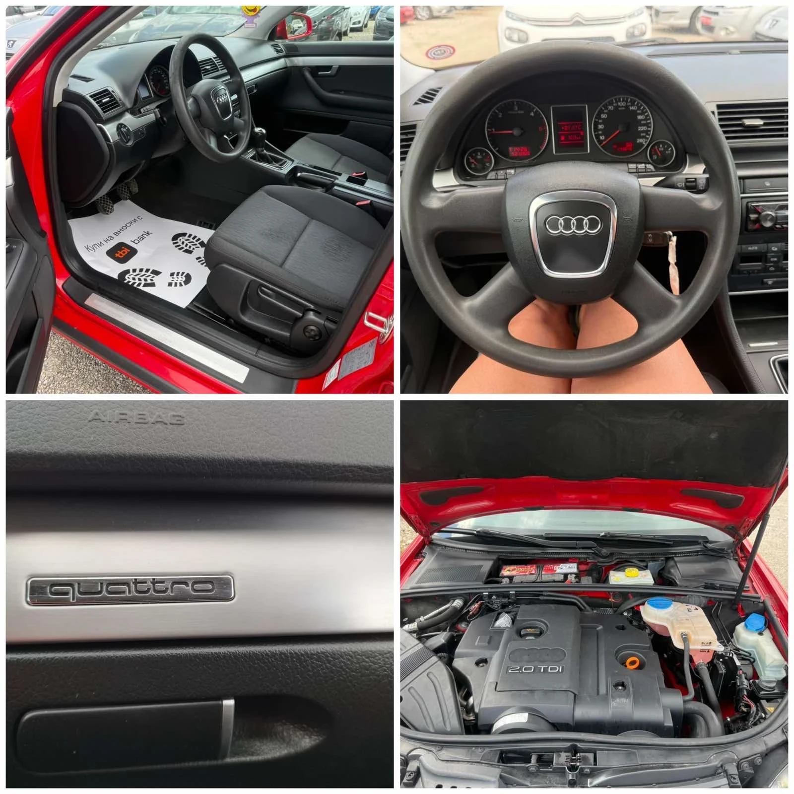 Audi A4 2.0 TDI QUATTRO 140 k.с., снимка 17 - Автомобили и джипове - 54634705