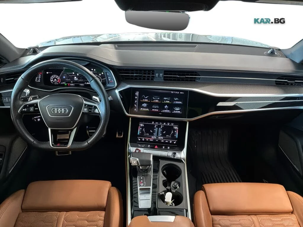 Audi Rs7 4.0T* QUATTRO* ПОДГРЕВ* ОБДУХВАНЕ* ПАНО* 360* FULL, снимка 15 - Автомобили и джипове - 56003077