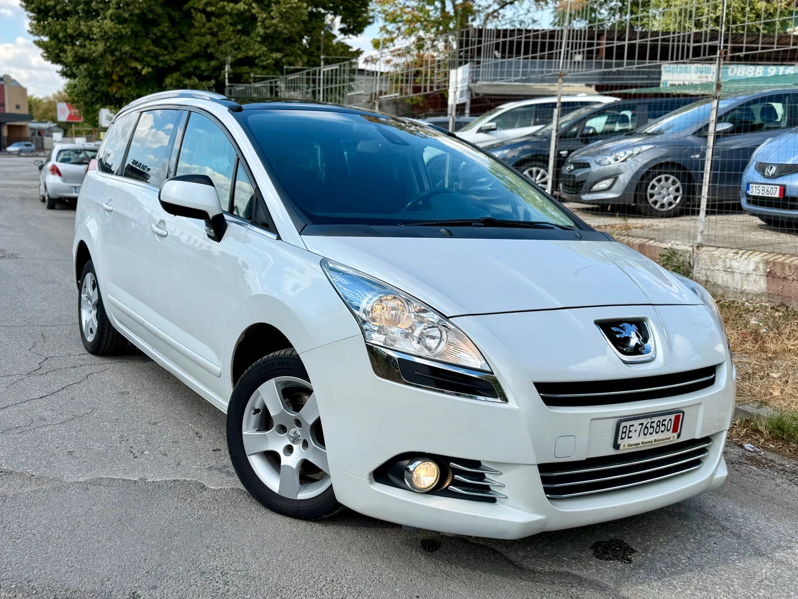 Peugeot 5008 2.0HDI!!Швейцария!7места!Стъклен таван!
