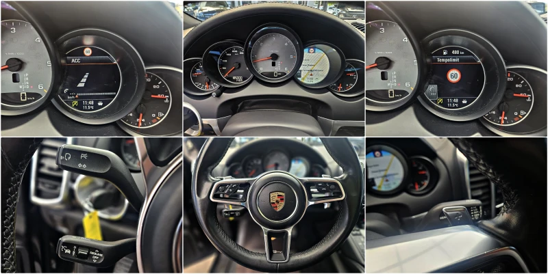 Porsche Cayenne S/4.2/DISTR/PANO/360CAM/LINE AS/AIR/ПОДГР/MEMO/LIZ, снимка 10 - Автомобили и джипове - 47408081