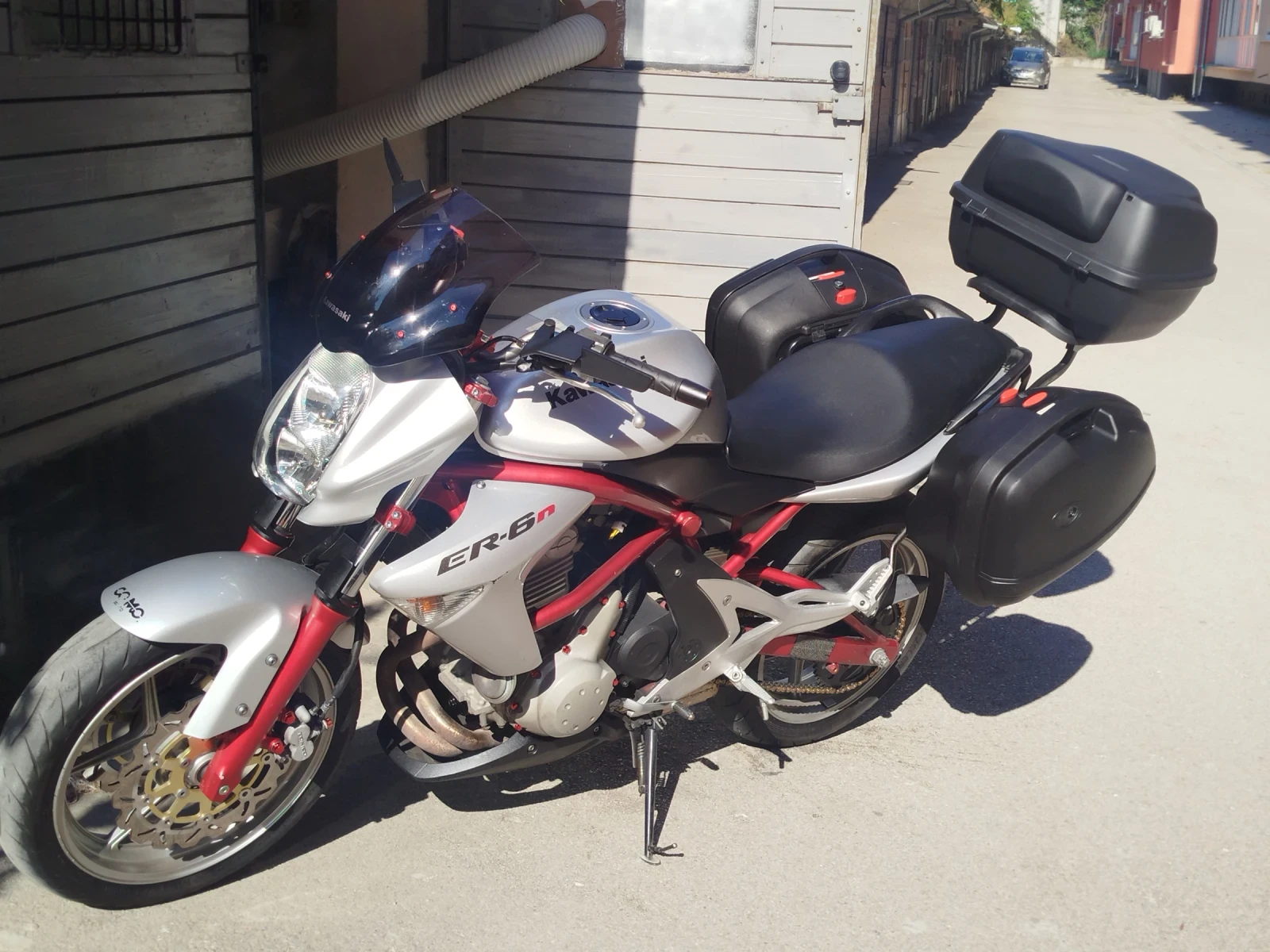 Kawasaki ER ER-6N , снимка 9 - Мотоциклети и мототехника - 55783055