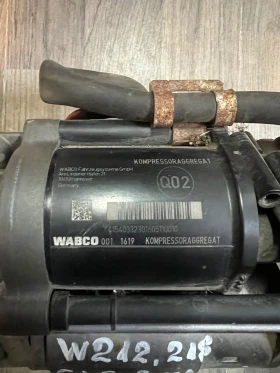 WABCO 173 4420512661  Компресор въздушно окачване W 212 WABCO 001 1619, снимка 2 - Части - 49527095