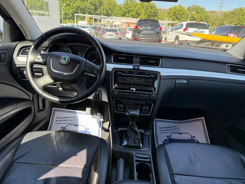 Skoda Superb 2.0tdi 140к.с * DSG* koja* UNIKAT* , снимка 10 - Автомобили и джипове - 16823373