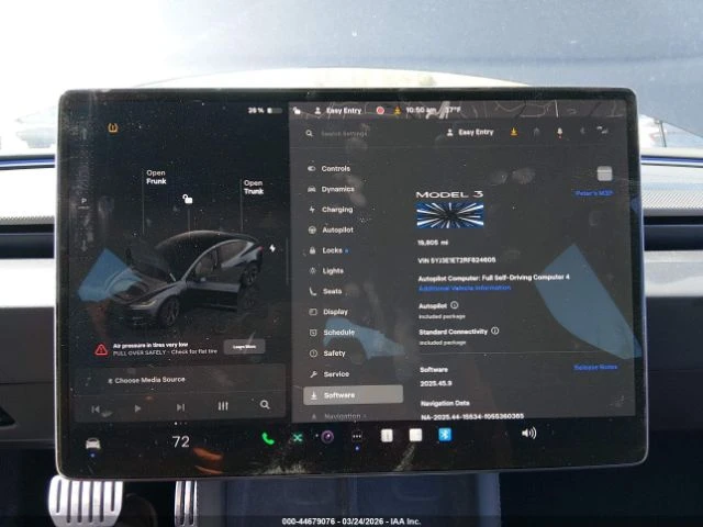 Tesla Model 3 PERFORMANCE* DUAL MOTOR* КОЖА* ПОДГРЕВ* ПАНОРАМА* , снимка 17 - Автомобили и джипове - 55387636