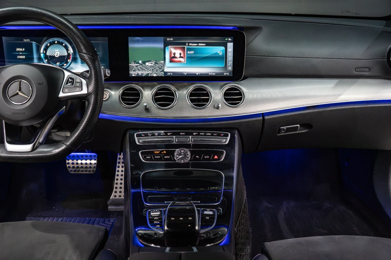 Mercedes-Benz E 220 BRABUS OPTIK /HEAD-UP/MULTIBEAM/WIDESCREEN/9G/ | Mobile.bg � ����������� 9