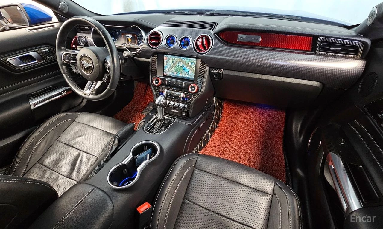 Ford Mustang 2.3 Eco Boost FACE* КОЖА* NAVI* ПОДГРЕВ* ОБДУХВАНЕ, снимка 8 - Автомобили и джипове - 55046271