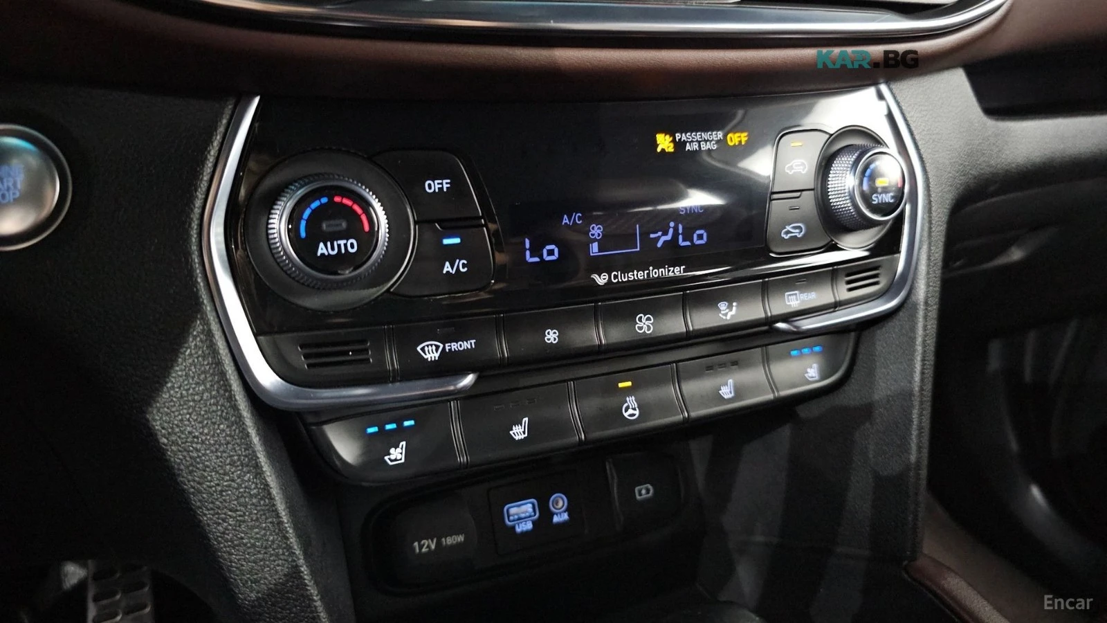 Hyundai Santa fe 2.0T* 4WD* INSPIRATION* ПОДГРЕВ* ОБДУХВАНЕ* КАМЕРА, снимка 16 - Автомобили и джипове - 55978575