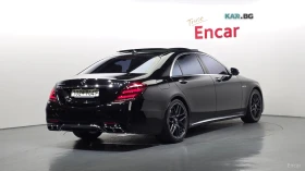 Mercedes-Benz S 63 AMG 4MATIC+ * КОЖА* ОБДУХВ* МАСАЖ* МОНИТОРИ* 360, снимка 2