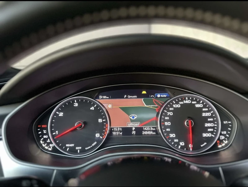 Audi A6 BITDI:MATRIX:BOSE:DIS:PANO:LINE:CAR PLAY, снимка 14 - Автомобили и джипове - 52637374