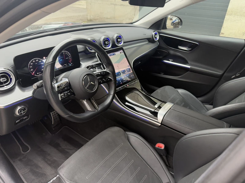 Mercedes-Benz C 300 AMG/313HP/NAVI/NIGHT/HOFELE-DESIGN/AMBI/427v, снимка 12 - Автомобили и джипове - 50289153