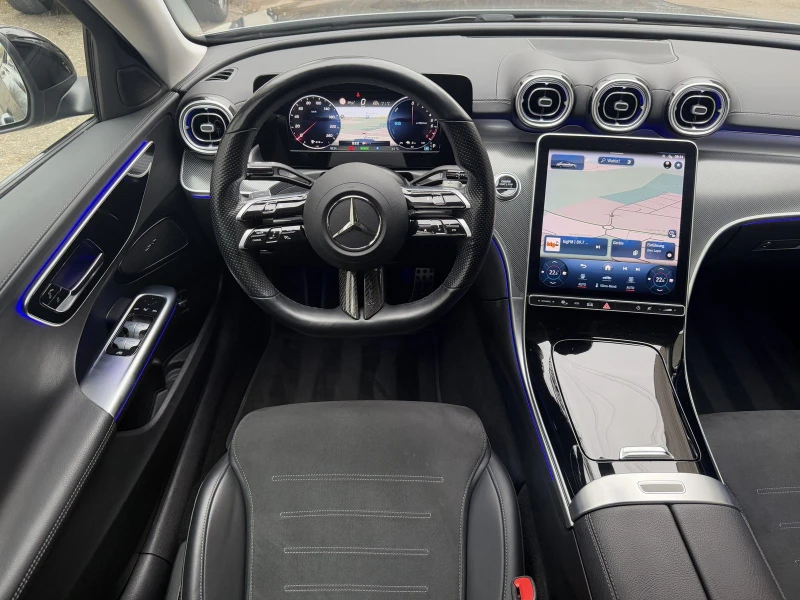 Mercedes-Benz C 300 AMG/313HP/NAVI/NIGHT/HOFELE-DESIGN/AMBI/427v, снимка 10 - Автомобили и джипове - 50289153