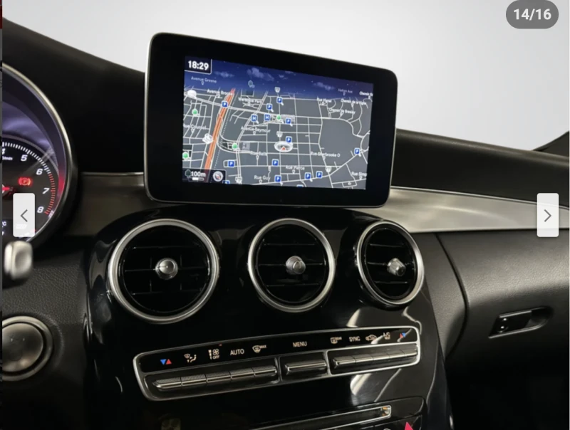 Mercedes-Benz C 300 4MATIC* ПОДГРЕВ* КАМЕРА* КЕЙЛЕС, снимка 10 - Автомобили и джипове - 52614536