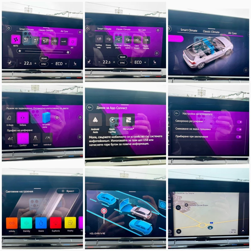 VW Golf ::eHybrid::DSG::1 собственик::IQ LED, снимка 16 - Автомобили и джипове - 53342730