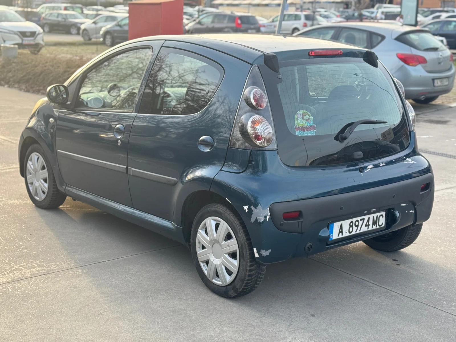 Citroen C1 Автомат Газ, снимка 4 - Автомобили и джипове - 53759840