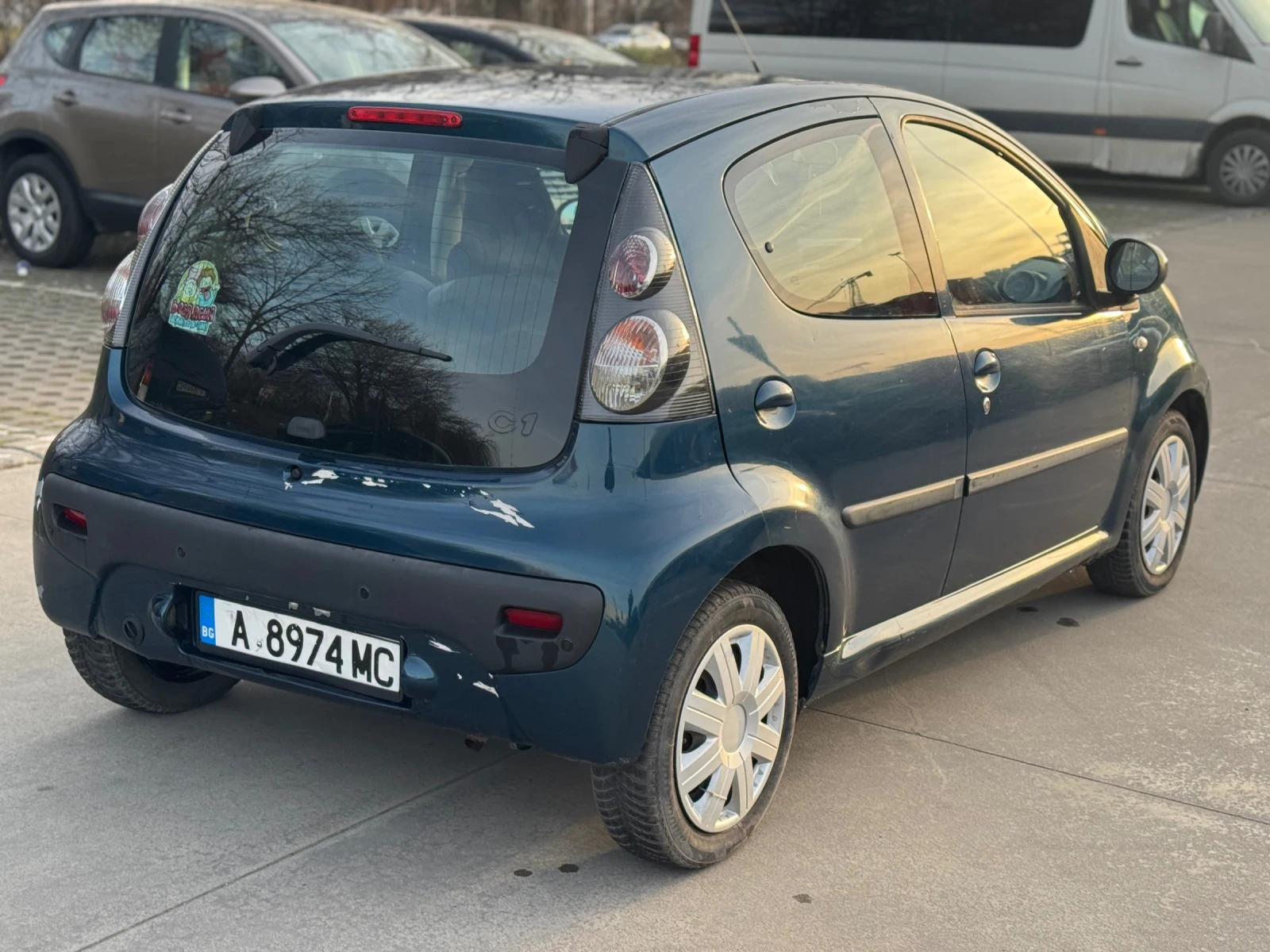 Citroen C1 Автомат Газ, снимка 6 - Автомобили и джипове - 53759840