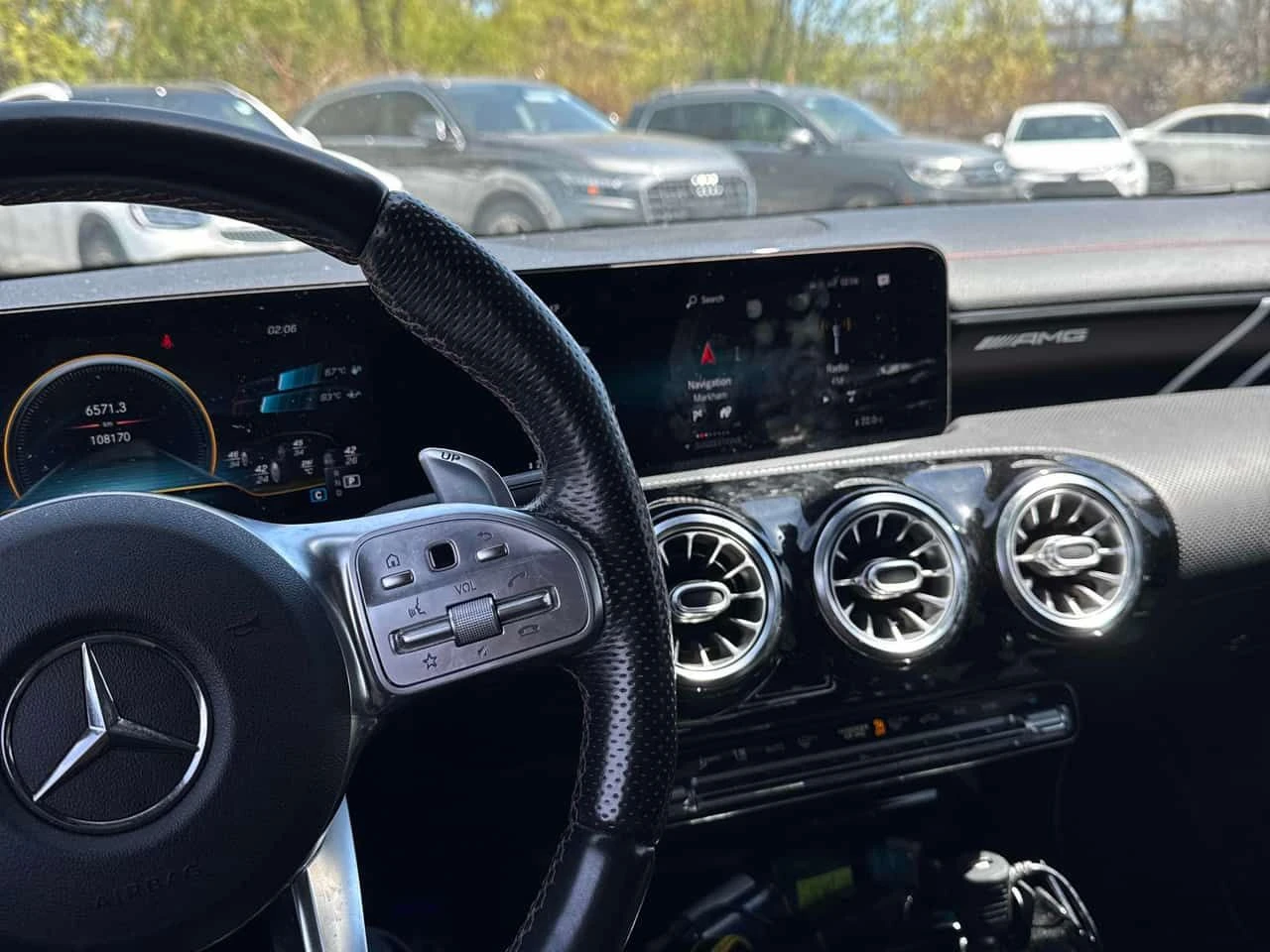 Mercedes-Benz CLA AMG 35 /360/DISTRONIC/BURMESTER, снимка 9 - Автомобили и джипове - 54528642
